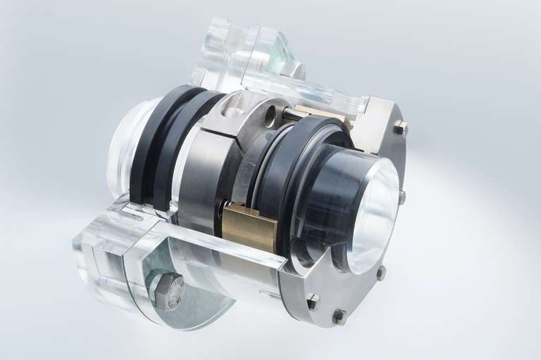 Stern tube seal in a turbine