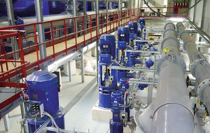 Vertical centrifugal pumps deliver over 3.6 million cubic meters of drinking water