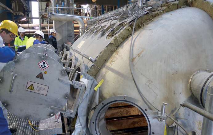 Mechanical seal LP-D for a pressure disk filter