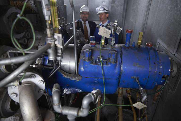 DF-SA Gleitringdichtung dichtet Kesselspeisepumpe ab