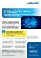 Solution: DF-SA DiamondFace® Gleitringdichtung für CANDU-Reaktor