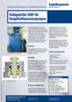 Solution: Halbgeteilte Gleitringdichtung HGH für Hauptkühlwasserpumpen