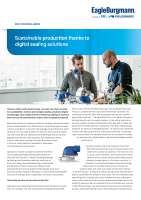 Solution: Sustainable production thanks to digital sealing solutions